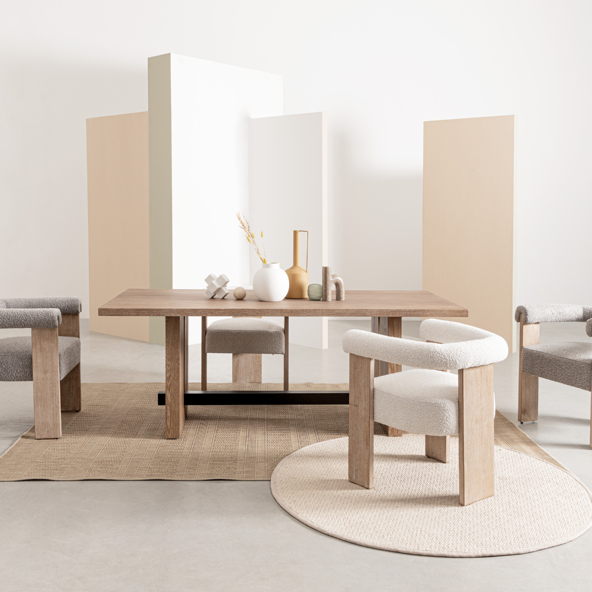 BT LORA Beige, Fa design Upholstered indoor chair